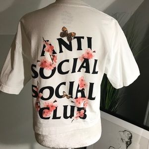 100% Authentic ASSC Kkoch Medium White Tee